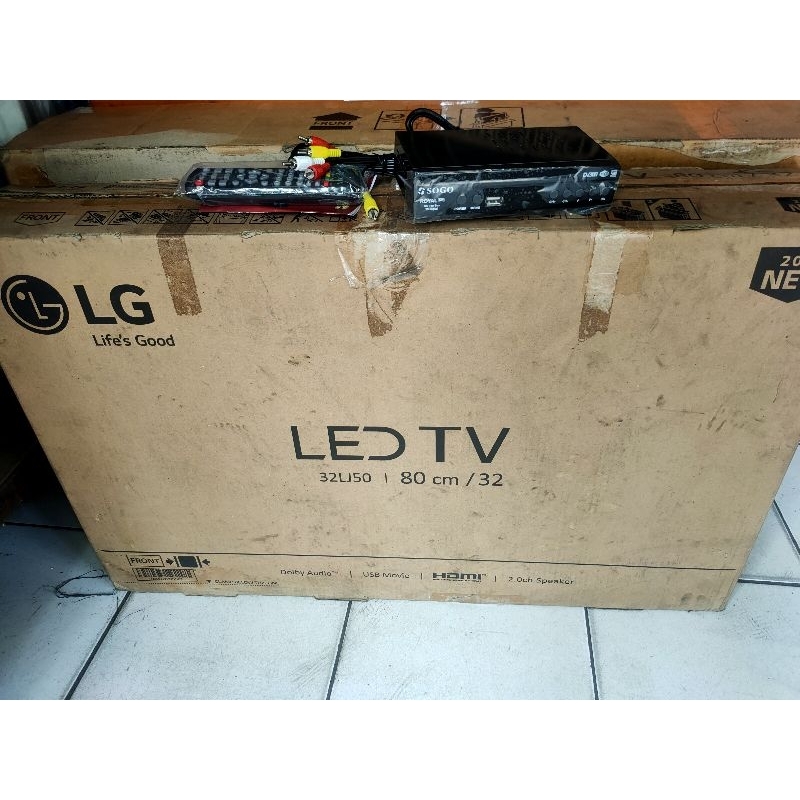 TV LED LG 32inch free STB