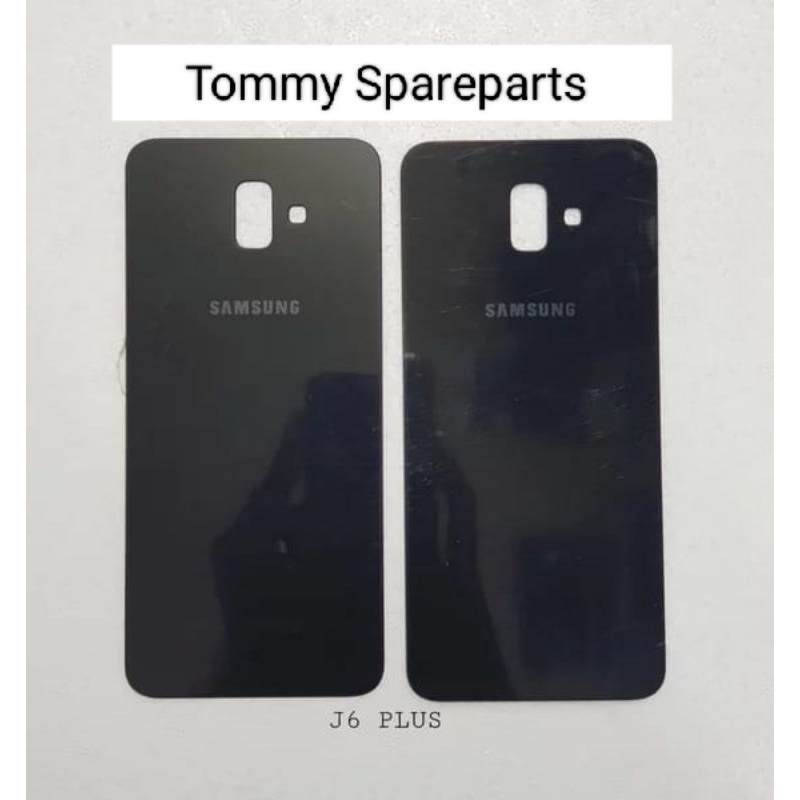 BACKDOOR BACKCOVER TUTUP BELAKANG CASING SAMSUNG GALAXY J6 PLUS J610 ORIGINAL
