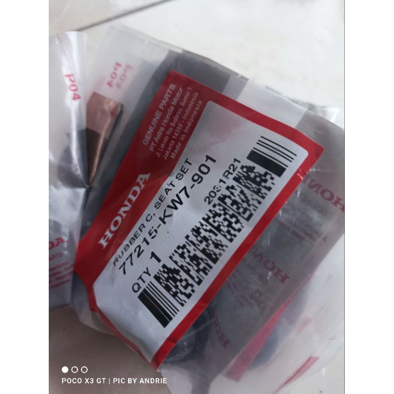 Karet Jok karet bawah jok Vario 125 150