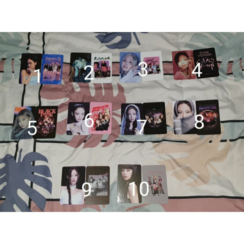Photocard Blackpink Flimty