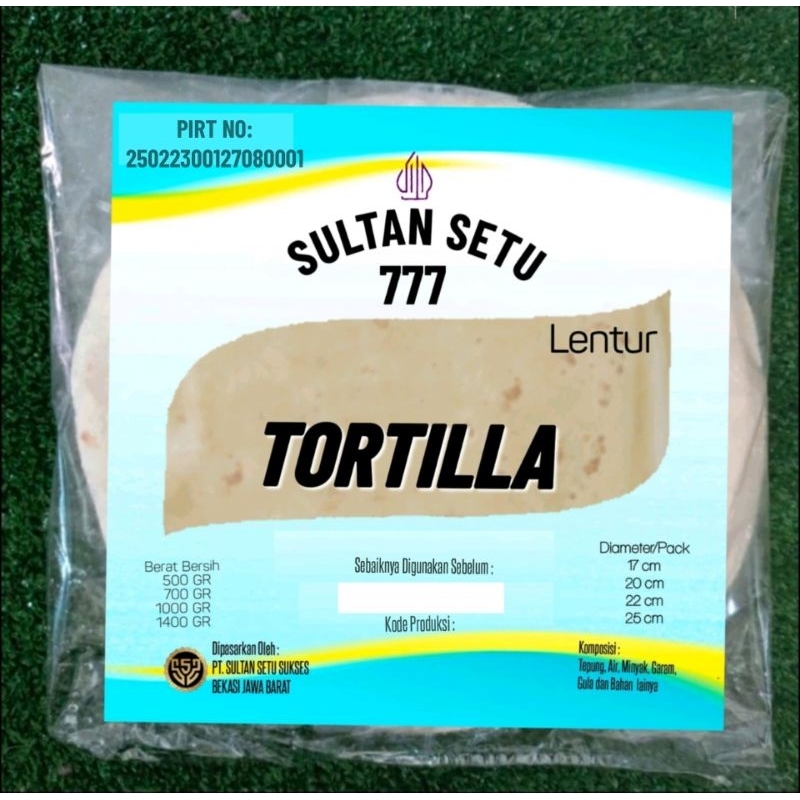 

TORTILLA LENTUR SULTAN SETU 777