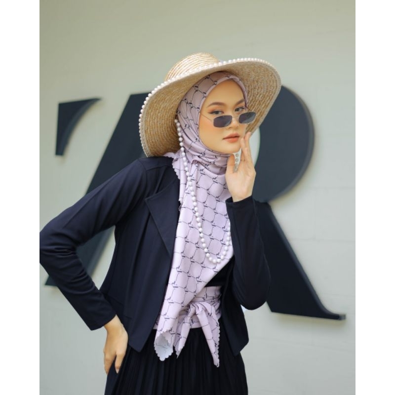 ZR Monogram Scarf Hijab