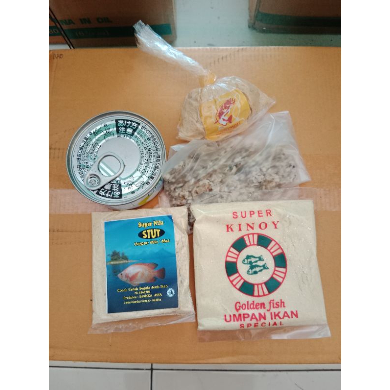 PAKET HEMAT UMPAN JADI SIAP PAKAI