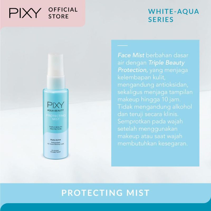 PIXY Face Mist | Glowssentials Vitamin Infused Protection | Aqua Beauty Proctecting | Glowssentials Vitamin Brightening