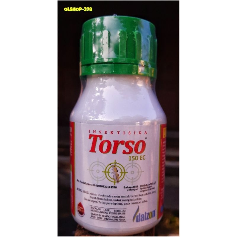 TORSO 150 EC Akarisida Produk Ampuh Untuk Hama & Ulat Kemasan 250 Ml