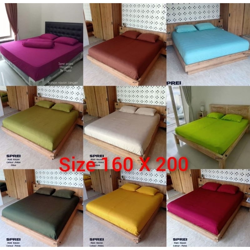 ALUSSA SPREI BALI 160x200