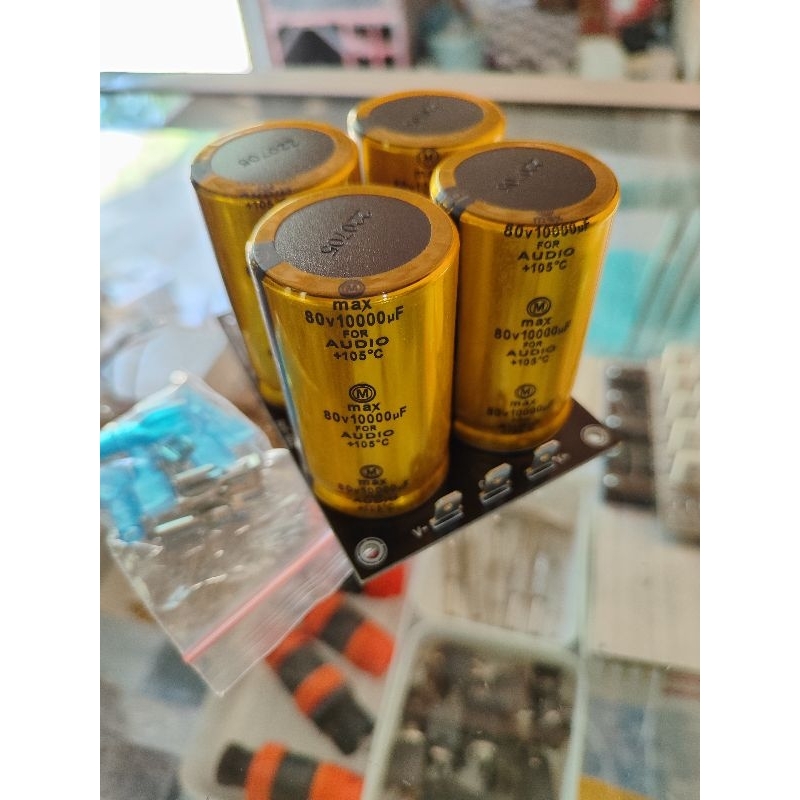 PSU 4 ELCO 10000UF 80V MAX GOLD ORIGINAL