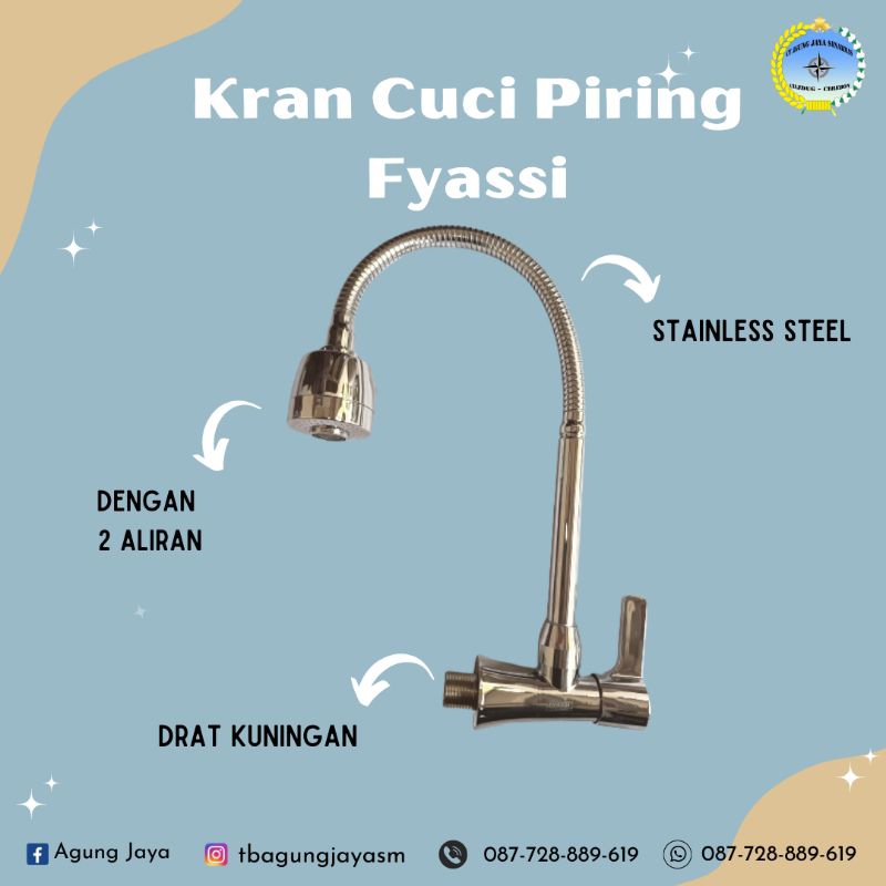 Kran angsa fleksibel/kran cuci piring