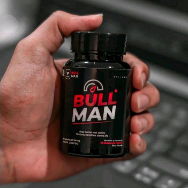 BULLMAN Suplemen Pembesar Dan Penambah Stamina Pria 100%