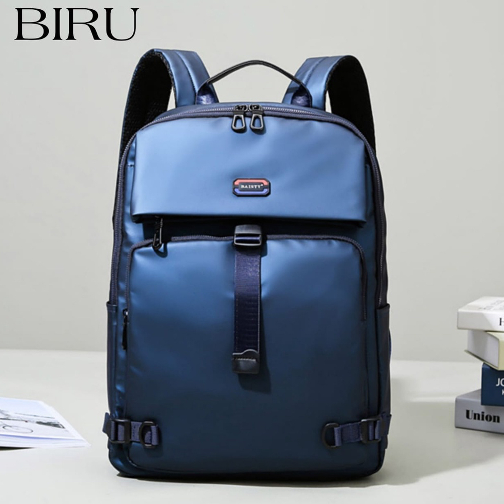 PROMO COD 7.7 - BACKPACK MULTIFUNGSI RANSEL PRIA LAPTOP BAHAN LONGCHAMP - UKURAN 42X13X30 CM MUAT LAPTOP