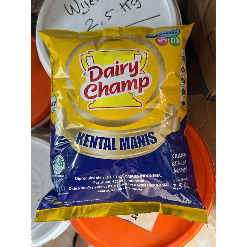 

Susu Dairy Camp ukuran 2,5kg