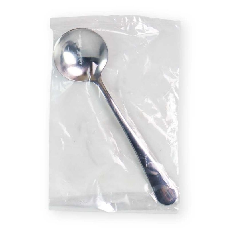 ROXY Sendok Makan Soup Spoon Round Stainless Steel Long Handle - 401SM