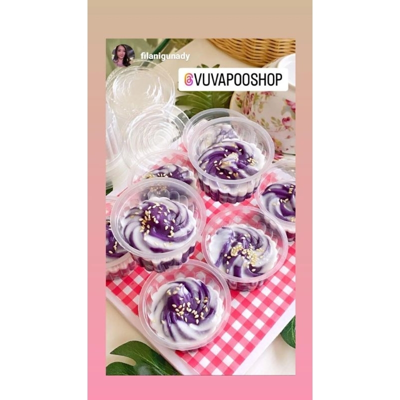 Cup Puding Gerigi isi 50pcs / Gelas Puding Belimbing / Gelas Pudding