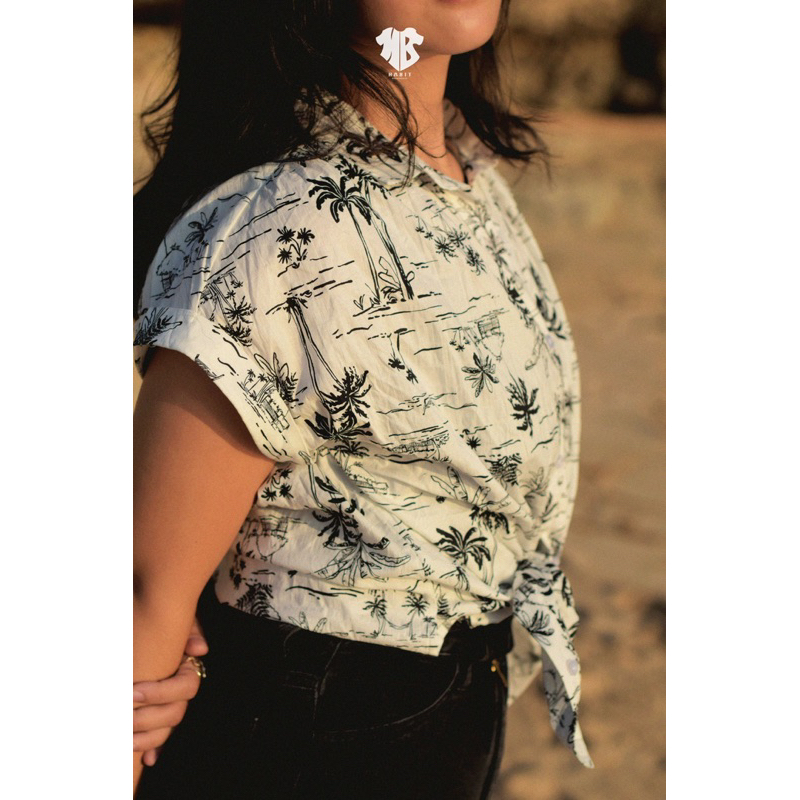 ANA beach tropical shirt