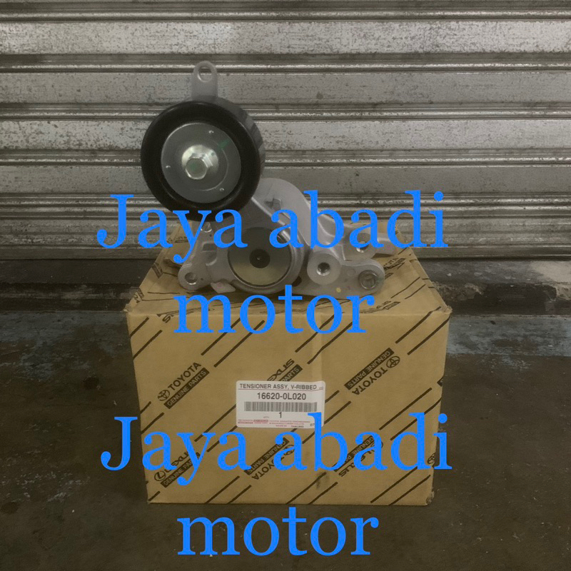 Tensioner fan belt innova fortuner diesel original toyota
