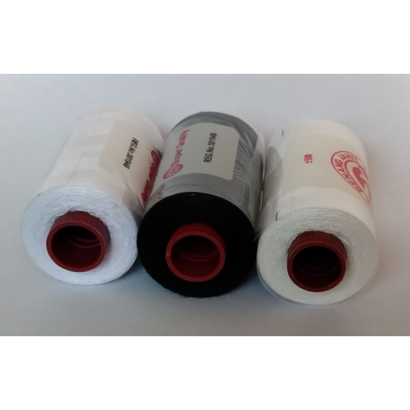 [Ecer)] Benang Jahit EXTRA 500yard, hitam, putih, natural