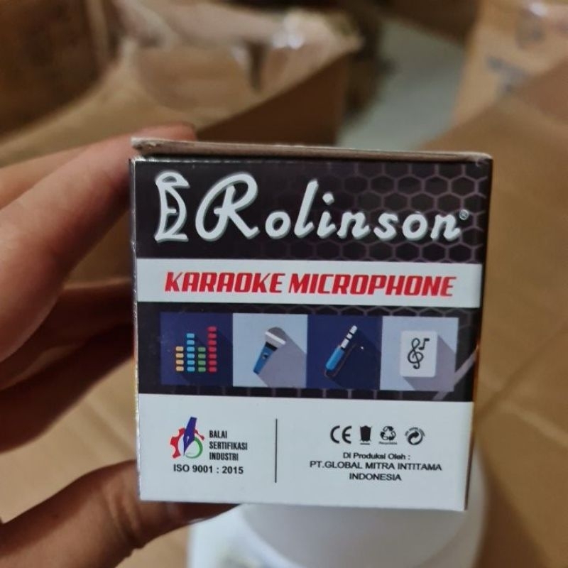 MICROPHONE ROLINSON RL 03 NEW PAKAI KABEL