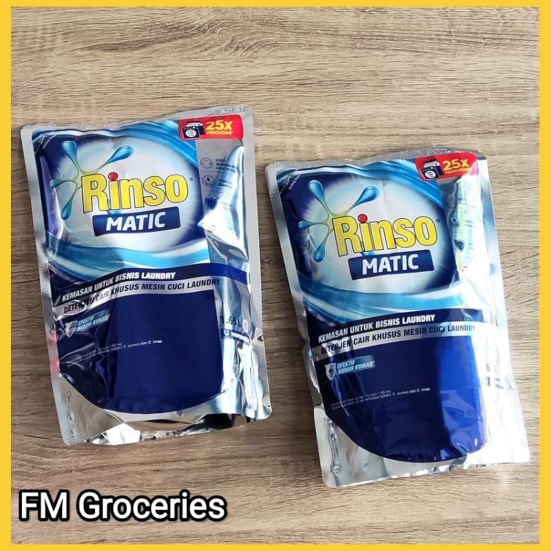 Rinso Matic cair  1.65 Liter | Rinso cair matic profesional