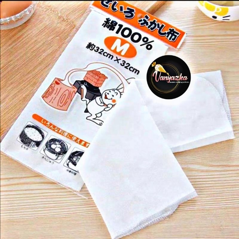 Kain Kukusan/Kain Alas Kukusan Dimsum Bakpao Anti Lengket