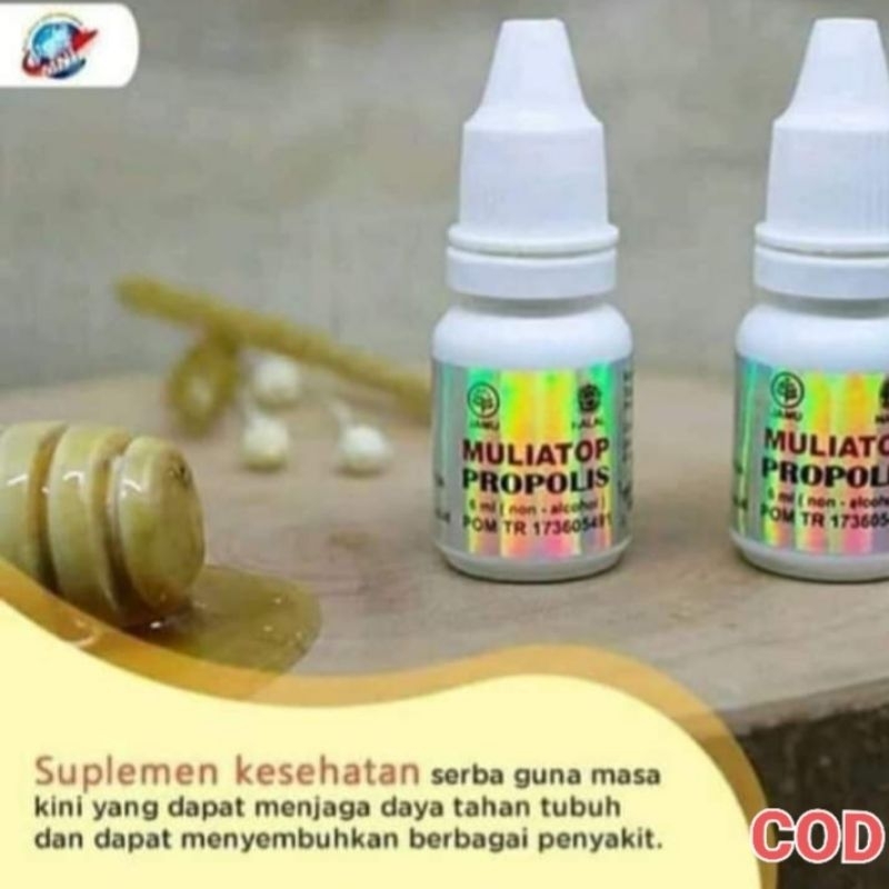 Muliatop propolis/Top Propolis Asli 10 Botol