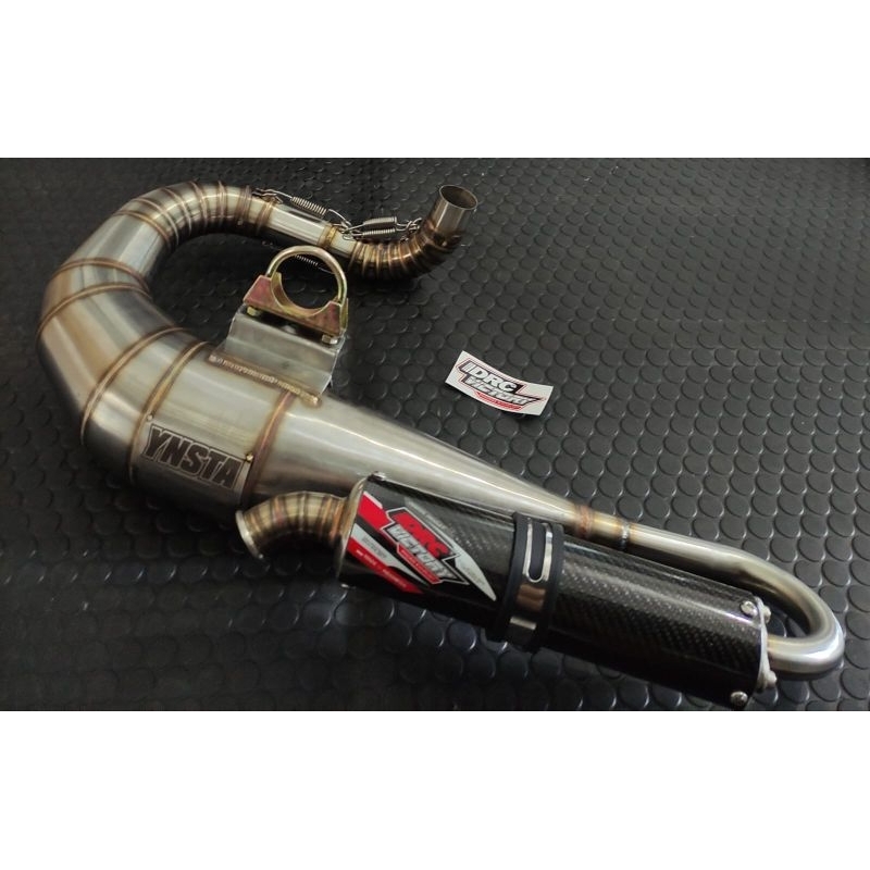 KNALPOT VESPA BUANG KIRI DRC MODEL COBRA REP SIP KNALPOT VESPA DRC