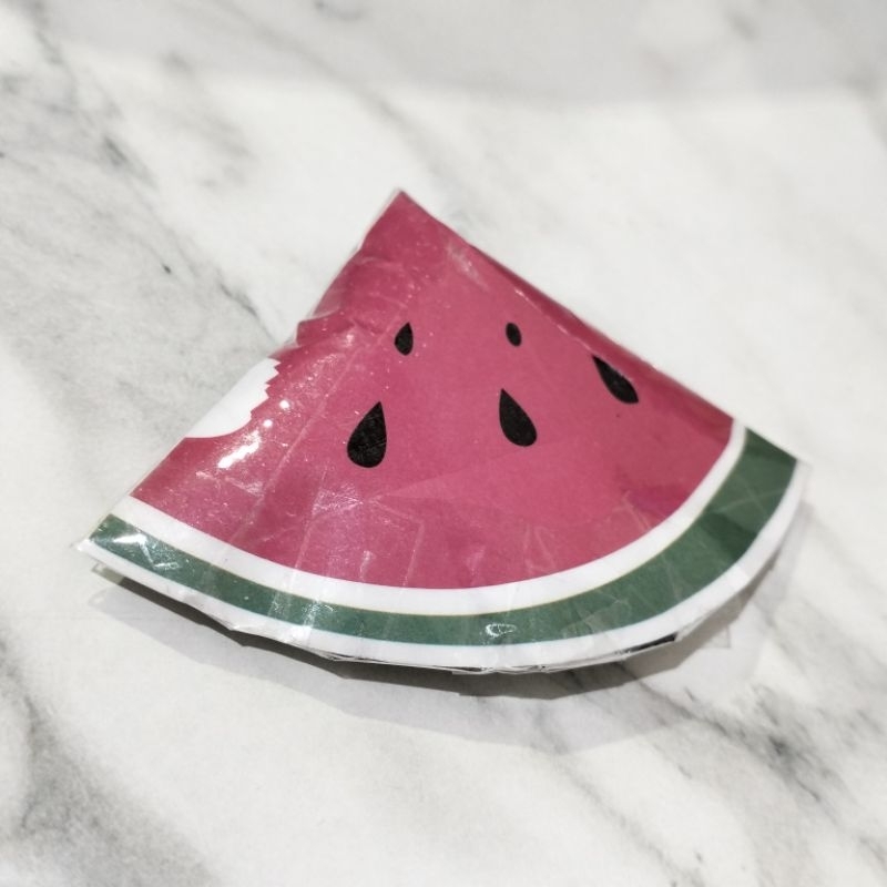 Home made paper squishy semangka