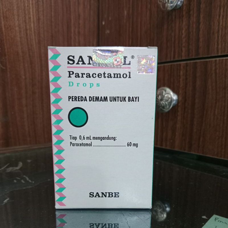 Sanmol Drops Pereda Demam Bayi
