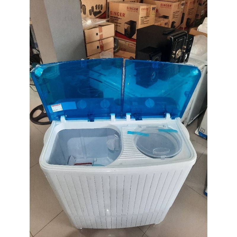 Mesin Cuci 2 Tabung Polytron PWM 9072