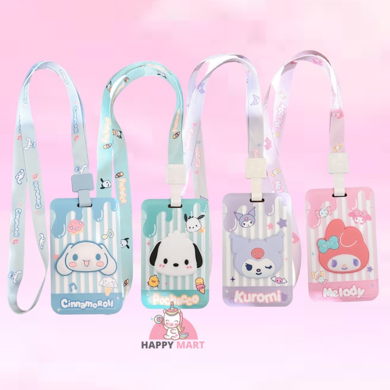 

Lanyard Sanrio Rubber Cinamonroll / Kuromi / Pochacco