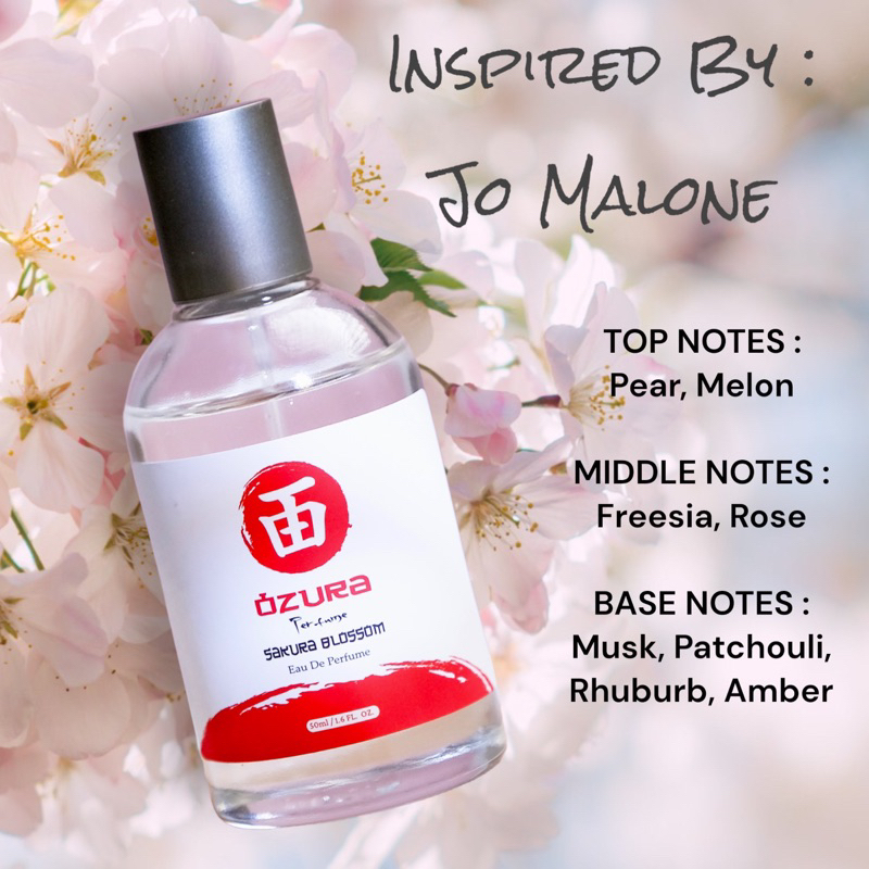 PARFUM OZURA SAKURA BLOSSOM INSPIRED JO MALONE