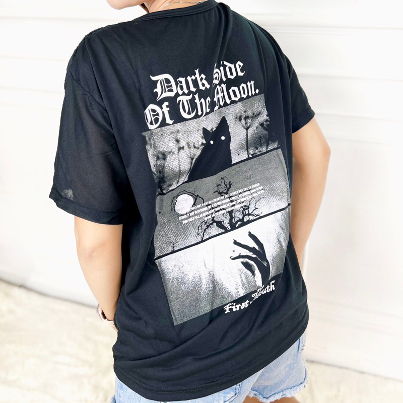 AFI - EC - Kaos Oversize Wanita Dark Side Of The Moon (LD 106, P 55)