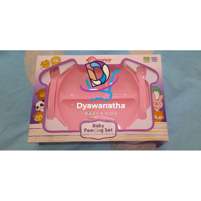 Ninio Baby Feeding Set Model BG-238/Peralatan Makan Bayi Ninio [New]