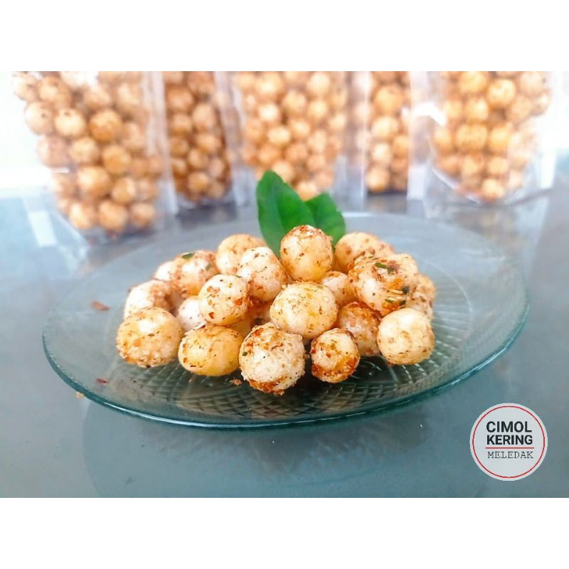 

Cimol Kering pedas -MELEDAK- Enak gurih dan renyah, kemasan 50gr & 75gr