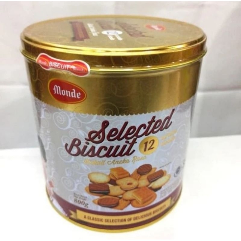 

Monde Selected Biscuit / Biskuit Aneka Rasa 800g