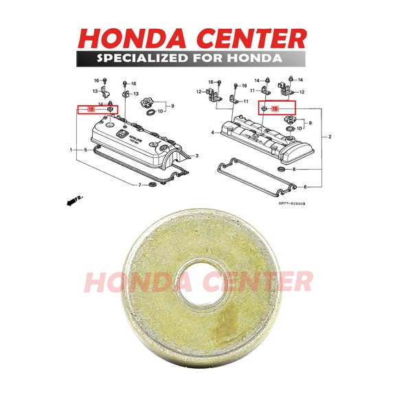 gomet washer karet baut tutup klep head cover honda accord maestro cielo non vtec 1990 1991 1992 1993 1994 1995