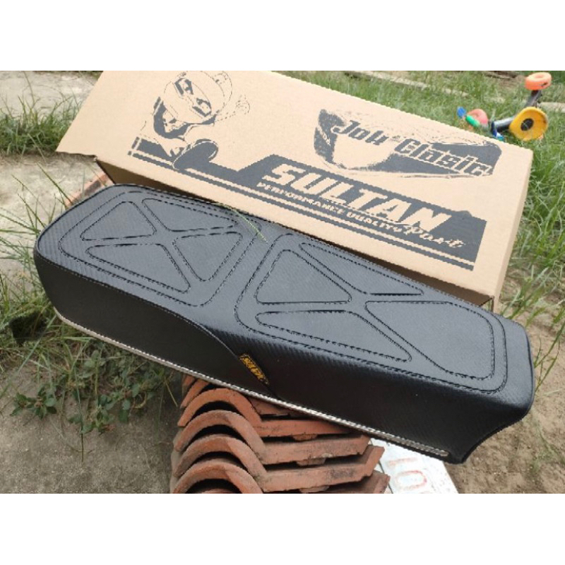 jok CB 100 cb125 sultan model x karbon busa ijo anti gembos