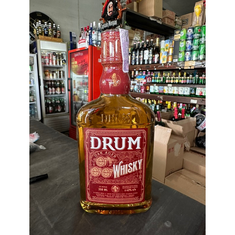 Drum Red Label Whisky 350ml