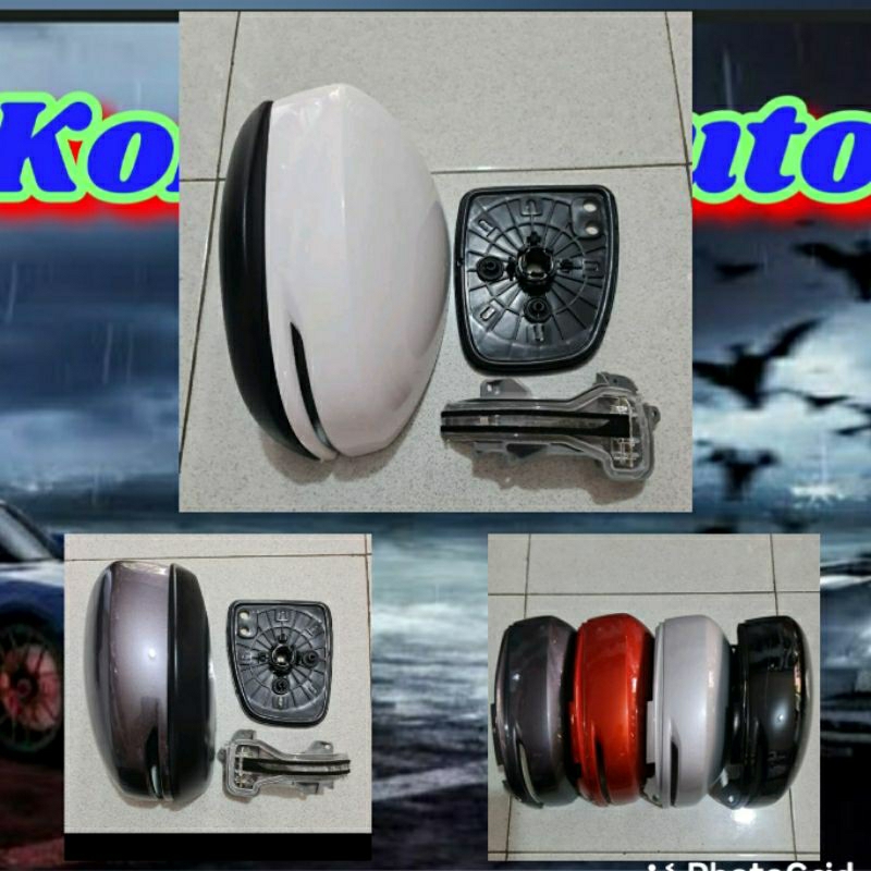 COVER ATAS+COVER BAWAH+LAMPU SEIN+KACA SPION MOBIL JAZZ/BRV/MOBILIO/BRIO RS