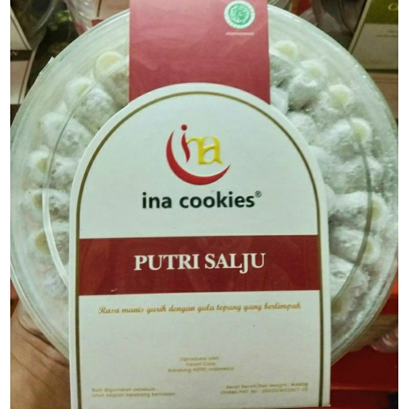 

Kue Kering Putri Salju Ina Cookies