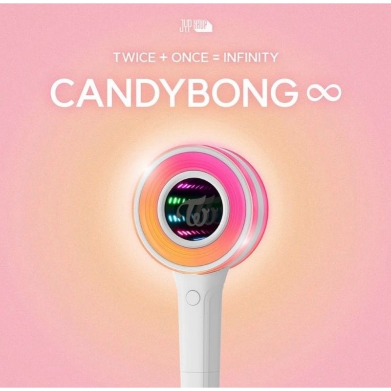 OFFICIAL TWICE ONCE CANDY BONG INFINITY LIGHTSTICK