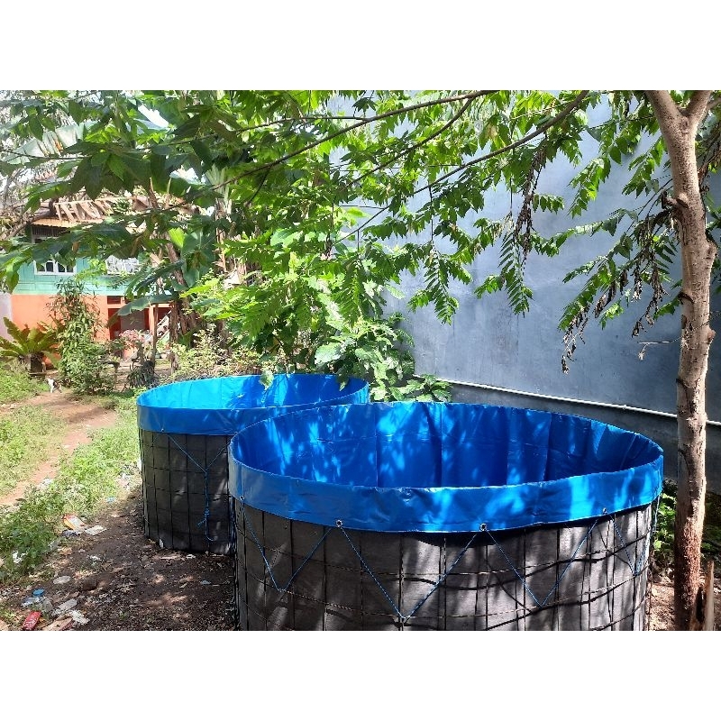 Terpal Kolam Bundar D2 T1,2 ORCHID