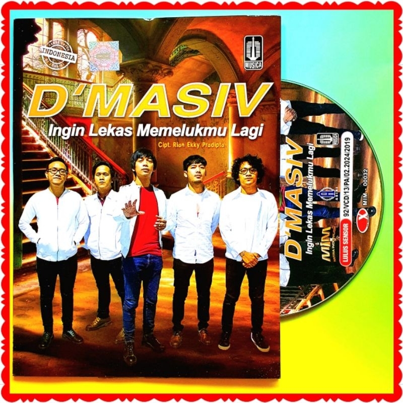 KASET VCD ORIGINAL LAGU KARAOKE DMASIV VOCAL ON OF AKTIF-KASET KARAOKE DVD SEMUA LAGU-KASET KARAOKE 