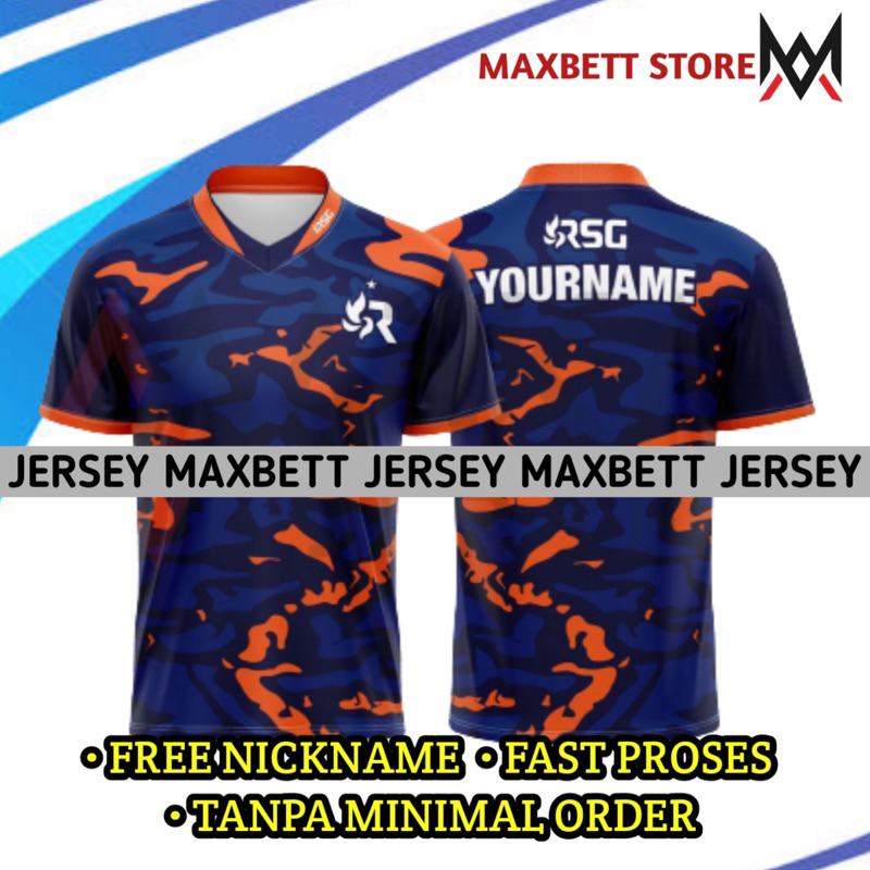 KAOS BAJU JERSEY RSG MALAYSIA MPL SEASON 11 2023 FREE NICKNAME