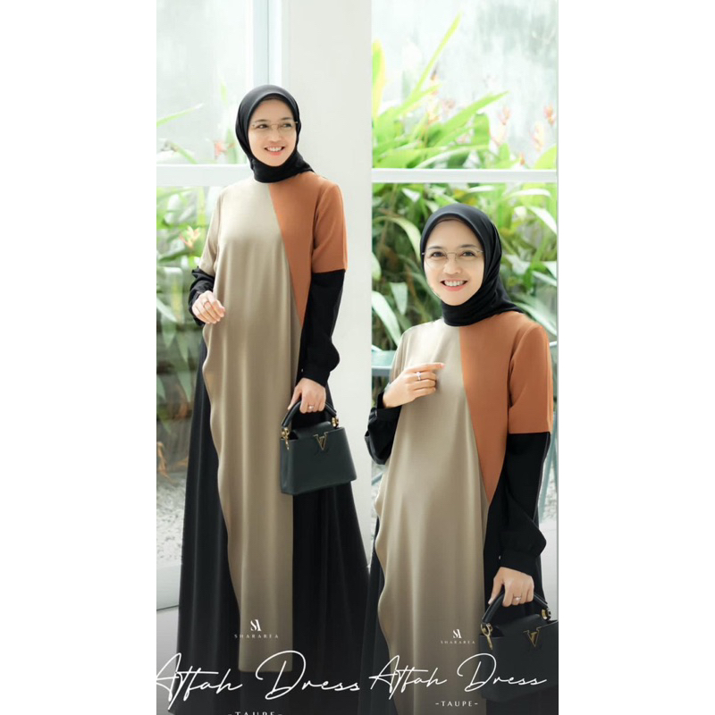 Atfah Dress  (Dress Saja) by shArarea