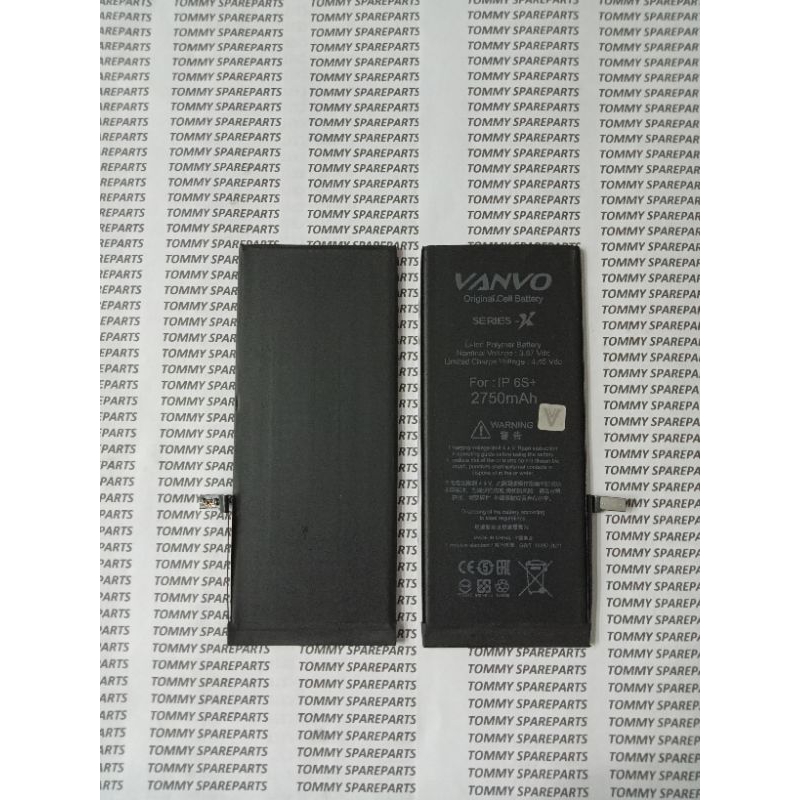 BATT BATERE BATRE BATERAI BATTERY IPHONE 6S PLUS IPHONE 6S+ VANVO SERIES X DOUBLE POWER