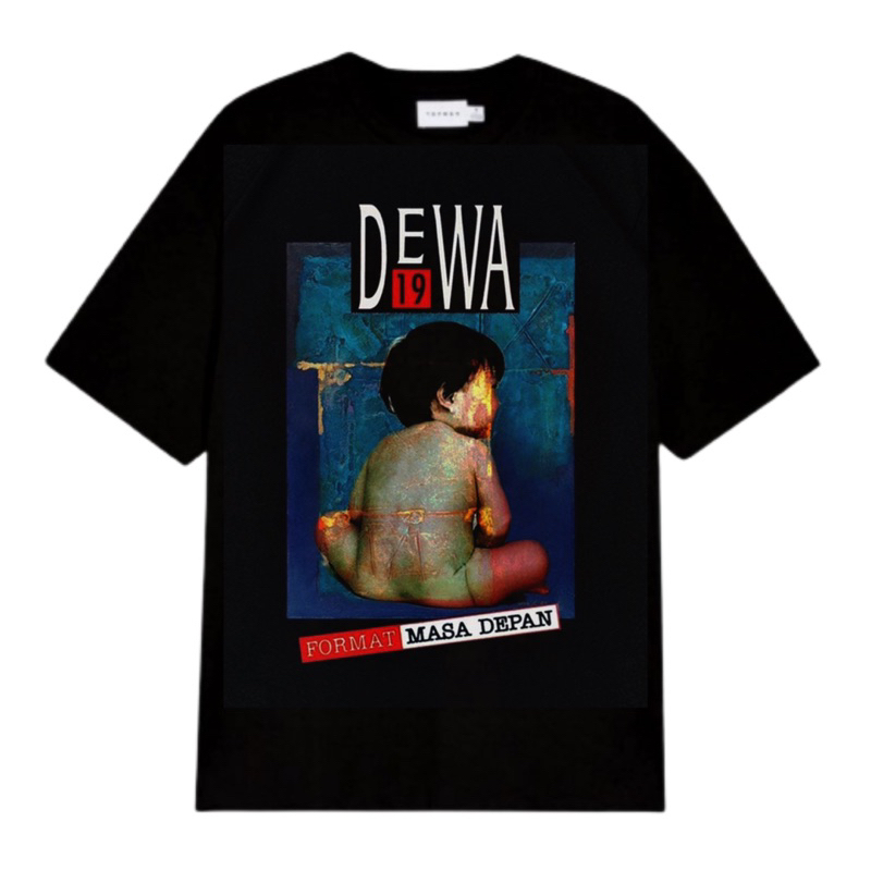 KAOS DEWA 19 FORMAT MASA DEPAN DEWASA ANAK | T-SHIRT BAJU BAND DEWA | KAOS BAND DEWA