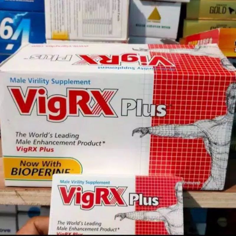 VigRx Plus 100% asli original suplemen pembesar dan penambah stamina pria dewasa