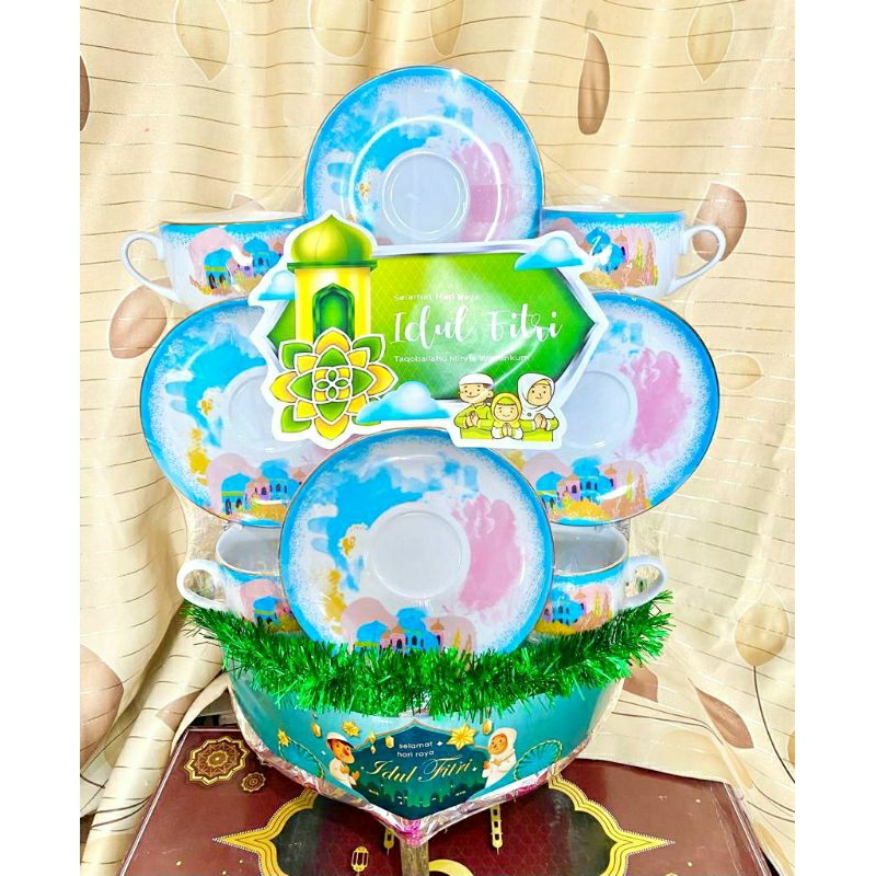 

parcel tea set premium lebaran 2023 hampers idul Fitri ramadhan berkah