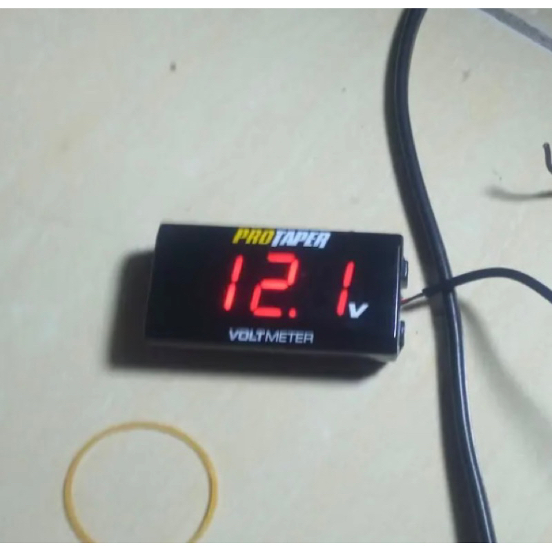 PROMO Voltmeter aki led WATERPROOF universal nmax pcx lexi beat scoopy vario mio fino xeon dll