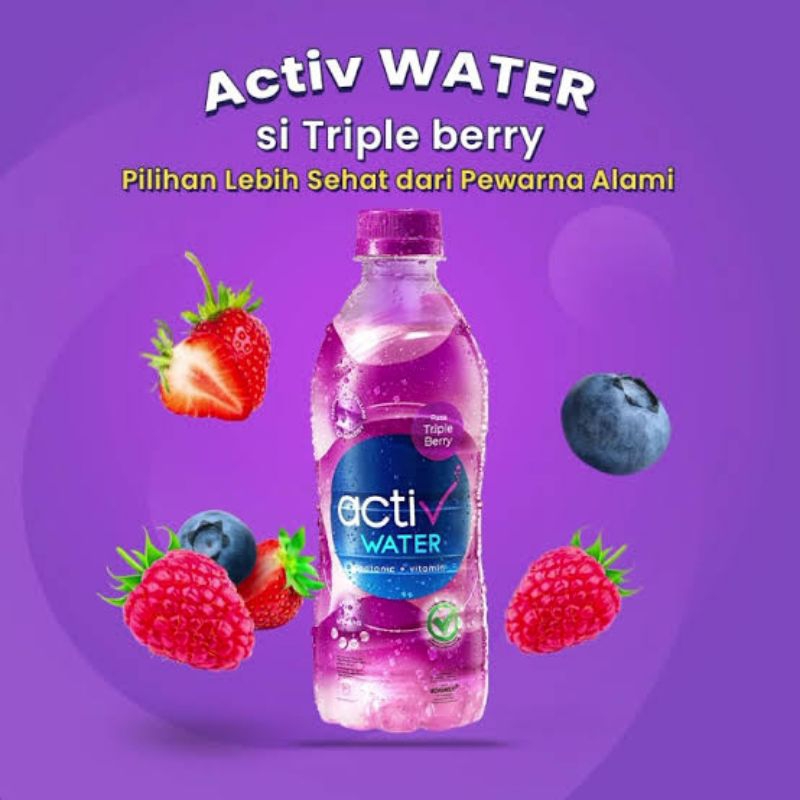 

Activ Water Triple Berry isotonik + vitamin 380ml
